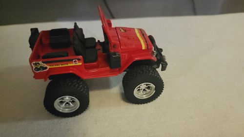 1987 toyota jeep 4x4 red - jeep,