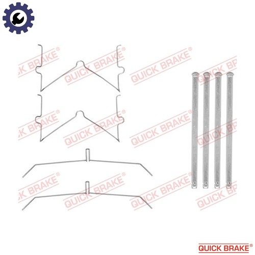 Accessory kit disc brake pad - accessory,